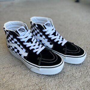 Vans Checkerboard Platform Sneaker - M 6 - W 7.5